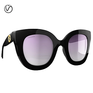 Stylish Gucci Sunglasses 2013 3D model image 1 