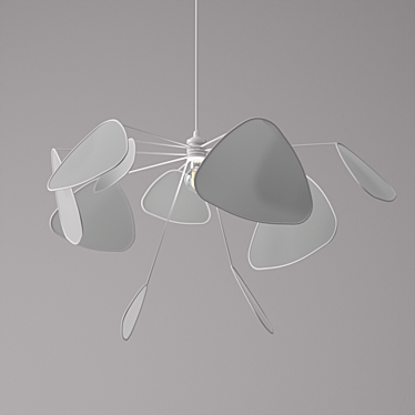 Floating Elegance - Murano Screen 3D model image 1 