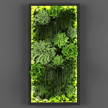 Versatile Vertical Garden Solution 3D model image 1 