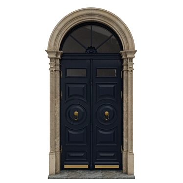 Classic 3D Max Door 3D model image 1 