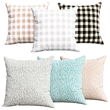 Cozy Dream Pillows 3D model image 1 