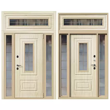 Securemme Thermowood Doors 3D model image 1 