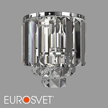 Torreta Crystal Wall Lamp Eurosvet 3D model image 1 