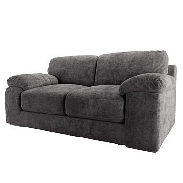 Modern Madrid Sofa 3D model image 1 