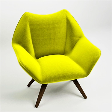 Elevate Your Comfort: Kurt Osverting Easy Chair 3D model image 1 