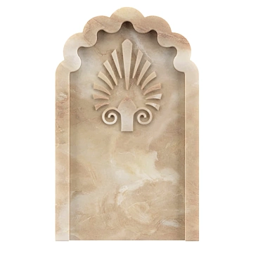 OM Arch Marble AM18: Elegant Marbled Arches by TALC 3D model image 1 