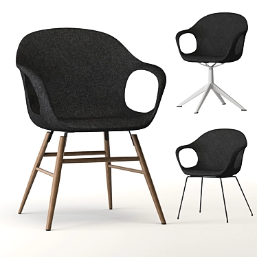 Kristalia Elephant Chair: Italian Design Classic 3D model image 1 