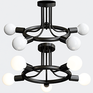 Arte Lamp Highgarden Pendant - Elegant Lighting Fixture 3D model image 1 