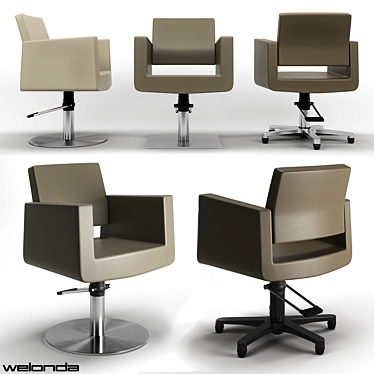 Samoa Hair Salon Chair | Welonda 3D model image 1 