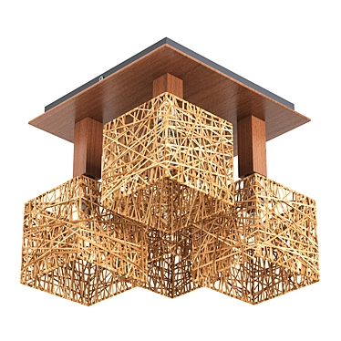 Abaka Beze Ceiling Lamp 3D model image 1 