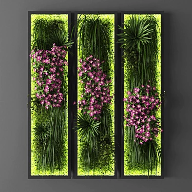 EcoVert Vertical Garden Kit 3D model image 1 