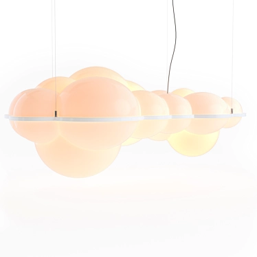 London Sky Pendant Light 3D model image 1 