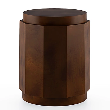 Stool Maroon