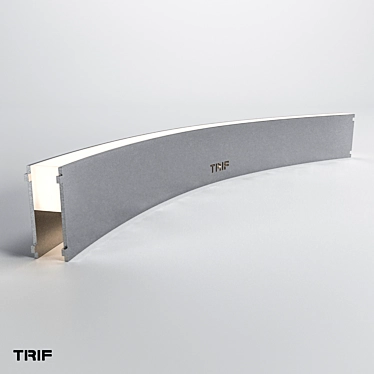 TRIF LANE: Linear LED Ground Light 3D model image 1 