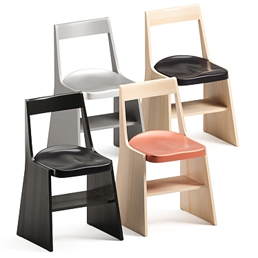 Fronda Chair with Storage | MATTIAZZI 3D model image 1 