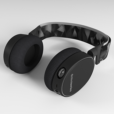 Immersive Wireless Gaming Headphones 3D model image 1 