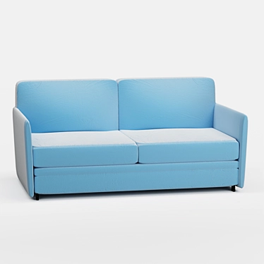 Adria Bellus: Comfortably Stylish Sofa 3D model image 1 