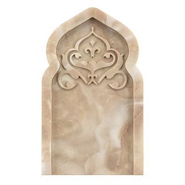 Elegant OM Arch Marble AM36 3D model image 1 