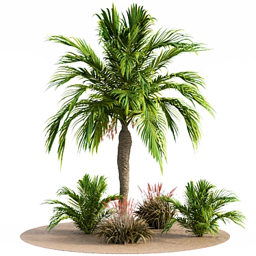 Californication Garden Set 3D model image 1 