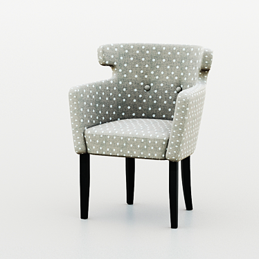 Vigo Scandi Grey Chair 3D model image 1 