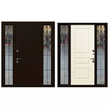 OM Termoplus: High-Quality European Doors with Advanced Security and Thermal Insulation 3D model image 1 