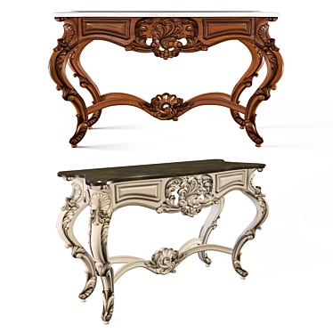 Vimercati Italian Console: Luxury Classic Design 3D model image 1 