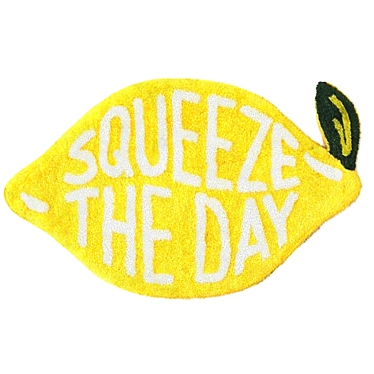 Lemon Squeeze Bath Mat Urban Outfitters 3D model image 1 