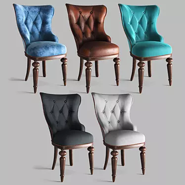  Timeless Elegance: Classic Chair C 3D model image 1 