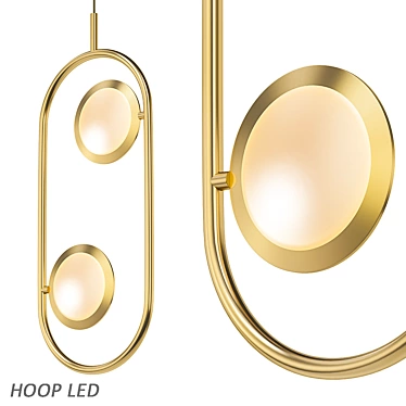 Glowing Hoop Lights-Up! 3D model image 1 