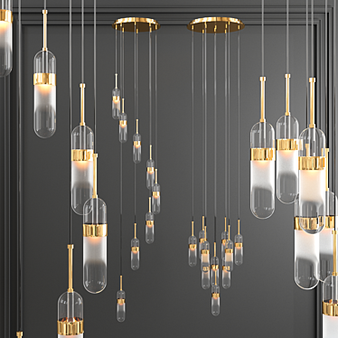 Norman Pendant Light Collection 3D model image 1 