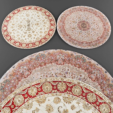 Round Rugs Collection 069 3D model image 1 