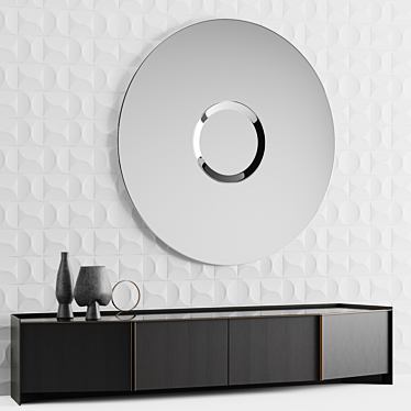 Sleek & Stylish Athus Sideboard 3D model image 1 