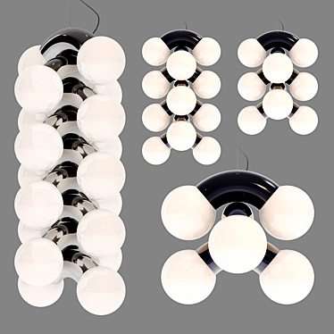 ANDlight Vine Pendants: Modern Pendant Lighting 3D model image 1 