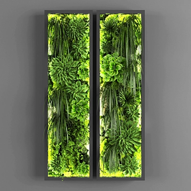 GreenWalls: The Ultimate Vertical Garden 3D model image 1 