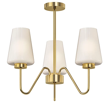 Elegant Lumion Olivia Ceiling Light 3D model image 1 