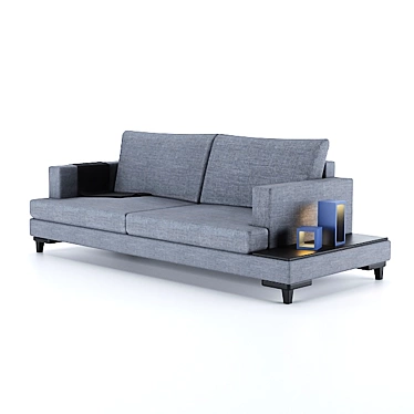 Modern 3DMax Sofa Design 3D model image 1 