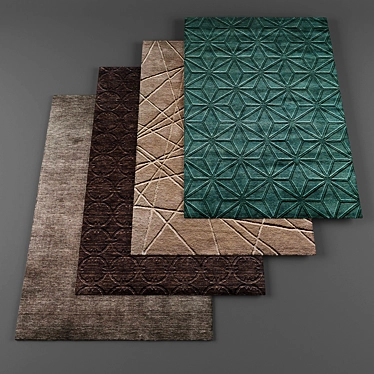 Elegant Momeni Rugs Collection 3D model image 1 