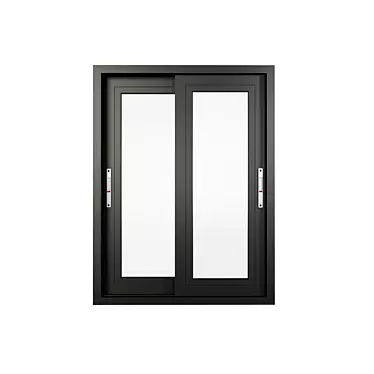 Sleek Aluminium Sliding Door & Window 3D model image 1 