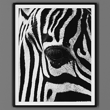 Title: Black Framed Art Print 3D model image 1 