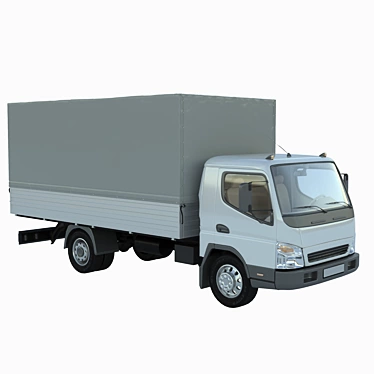 BAW Fenix 1044 Truck Tent: Versatile and Stylish 3D model image 1 