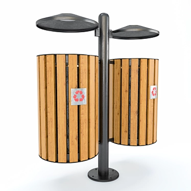 Extera Trash Bin 3D model image 1 