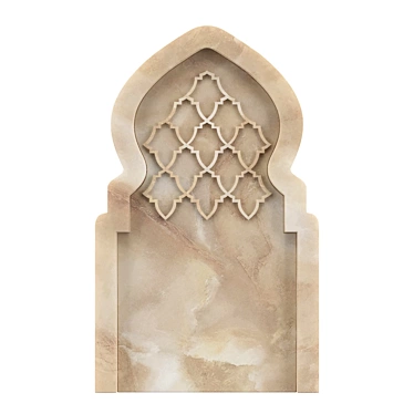 Elegant OM Arch Marble AM51 3D model image 1 