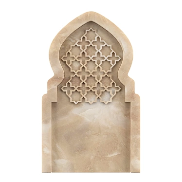 Elegant OM Arch Marble AM53 3D model image 1 