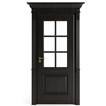Alberta Gothic: Classic Doors with Elegant Charm 3D model image 1 