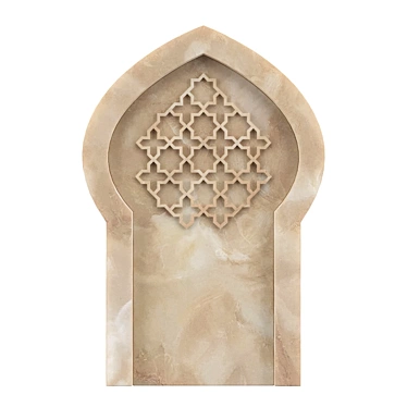 Elegant OM Arch Marble AM63 3D model image 1 