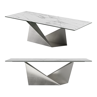 Urbanfold: Stylish Folding Table by Liu Jo 3D model image 1 