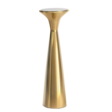 Elegant Pedestal Drink Table 3D model image 1 