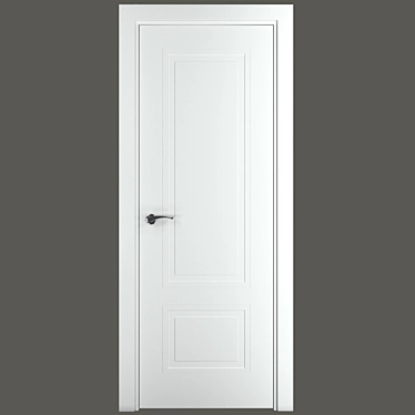 Classic Elegance: Provance Lyon 15 Interior Door 3D model image 1 