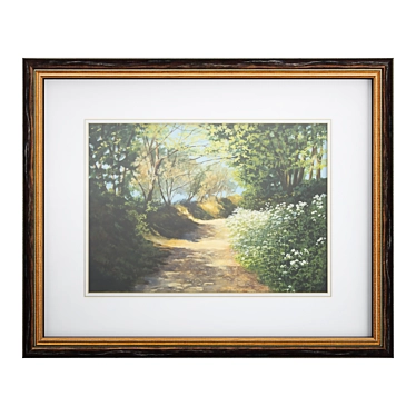 Classic Art Frame 3D model image 1 