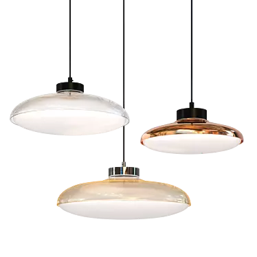 Fiji LED Pendant Lamp 3D model image 1 